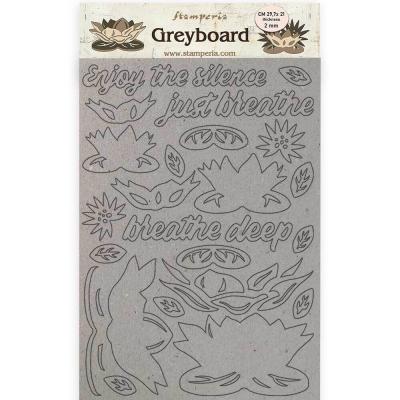 Stamperia Greyboard - Waterl Lily